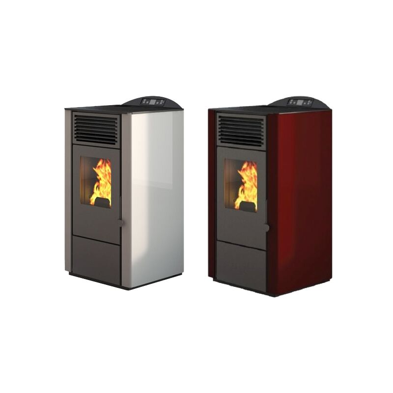 Lory 9,5 kW Pelletofen - - Elfenbein - Punto Fuoco