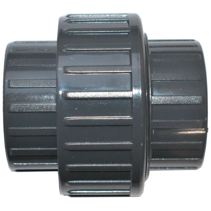 PVC Rohr Verschraubung, PVC-U 3/4 Zoll, IG x IG, Boni-Shop