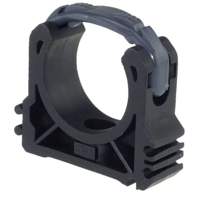PVC Rohrklemme 40 mm, PVC-U, Rohrbefestigung für Teichbau und Aquaristik