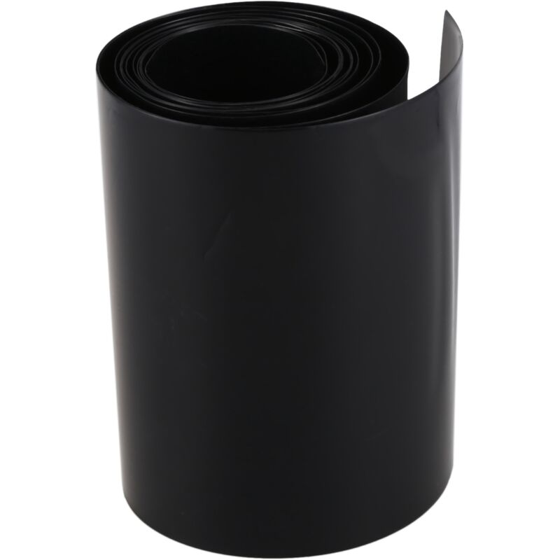 Tlily - PVC-Schrumpfschlauch, RC-Akkupack, LiPO, NiMH, NiCd (2 m, 120 mm, schwarz)