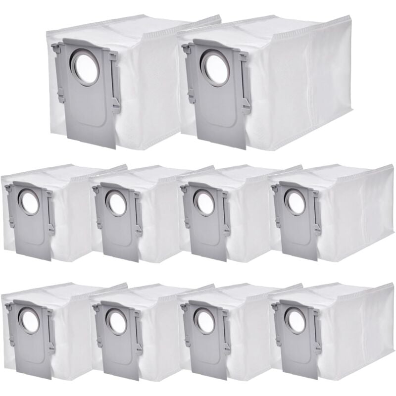 Q Revo Staubbeutel für 10 Stück Staubsaugerbeutel für Q Revo Zubehör Saugroboter Beutel Dust Bag Großer Kapazität Ersatzbeutel Filterbeutel