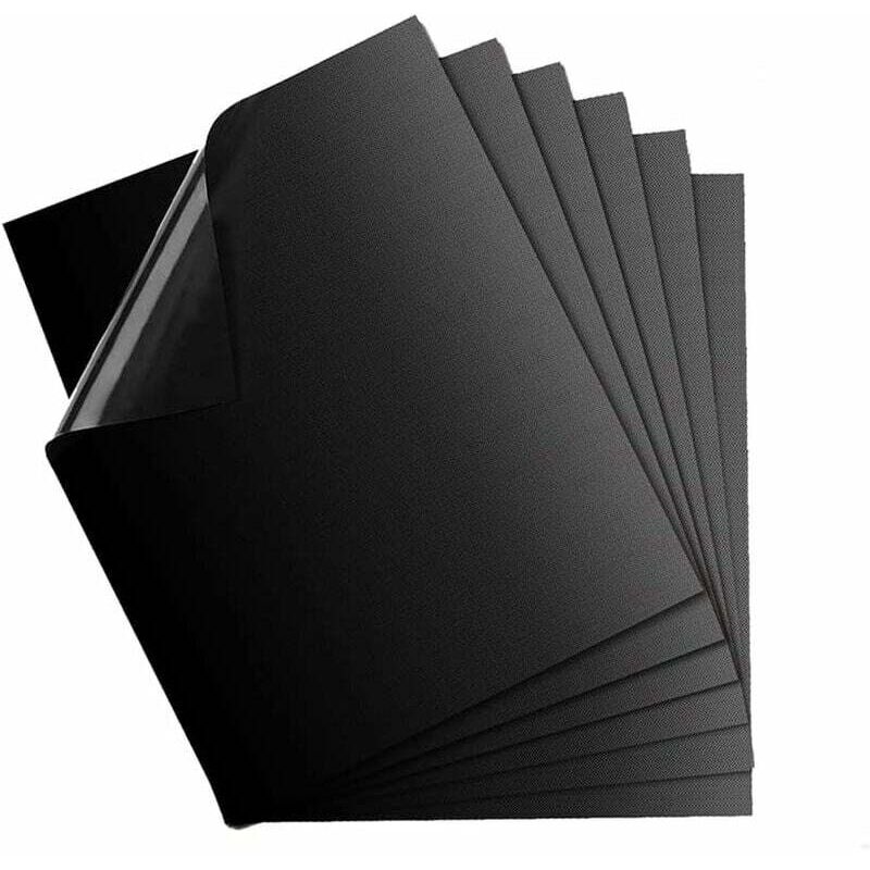 QH Grill-Backmatte, Grill-Backblech, antihaftbeschichtet und wiederverwendbar, Matte für Elektro-, Gas- und Holzkohlegrill (6 (40 x 33) cm)