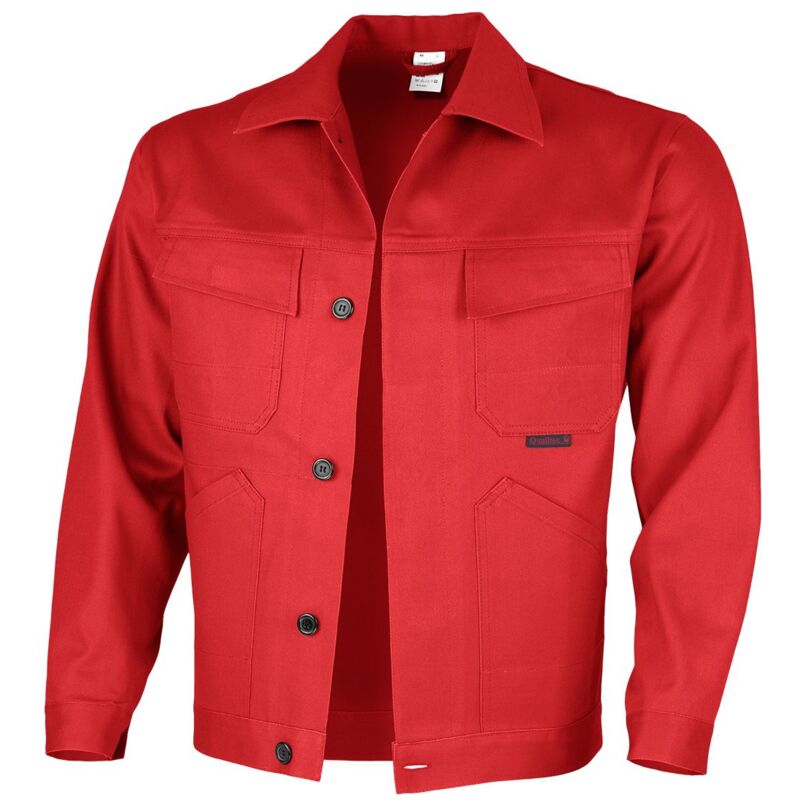 Qualitex Bundjacke 'classic', Größe: 44, Farbe: feuerrot