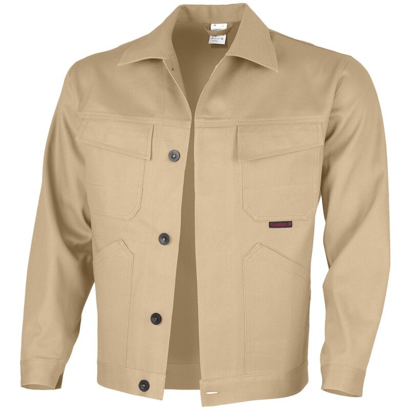Qualitex Bundjacke 'favorit', Größe: 50, Farbe: khaki