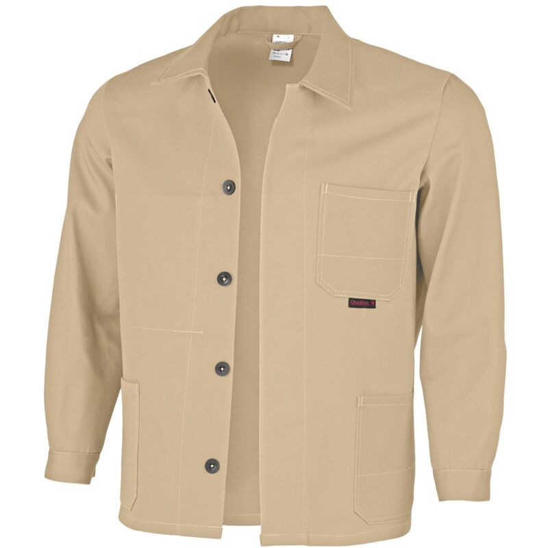 Qualitex Arbeitsjacke 'favorit', Größe: 25, Farbe: khaki