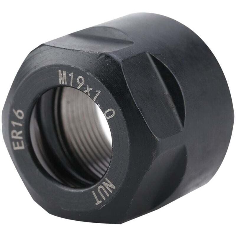 Quelle ER16-A(M19) einseitig Spannmutter, Sechskant-Spannmuttern für CNC-Fräsfutter-Drehbank