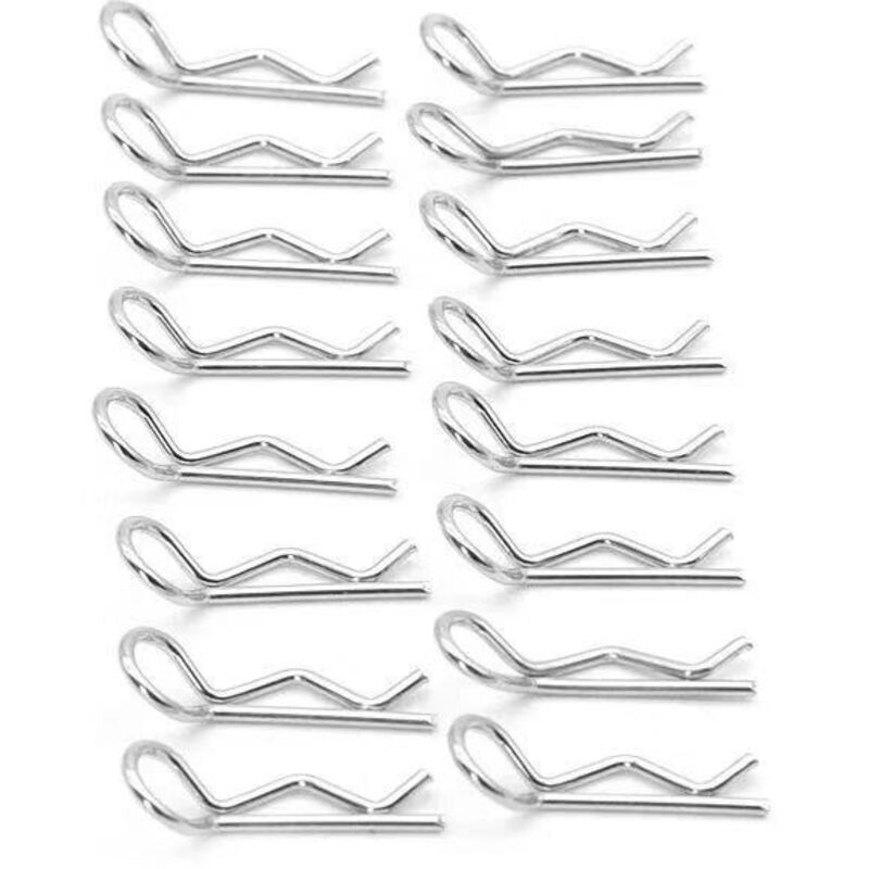 R-Typ Schnalle Auto Shell Clip, Shell Schnalle Wave Pin, 1/8 1/10 1/18 Modell Auto Shell Universal, Verriegelungsstift B