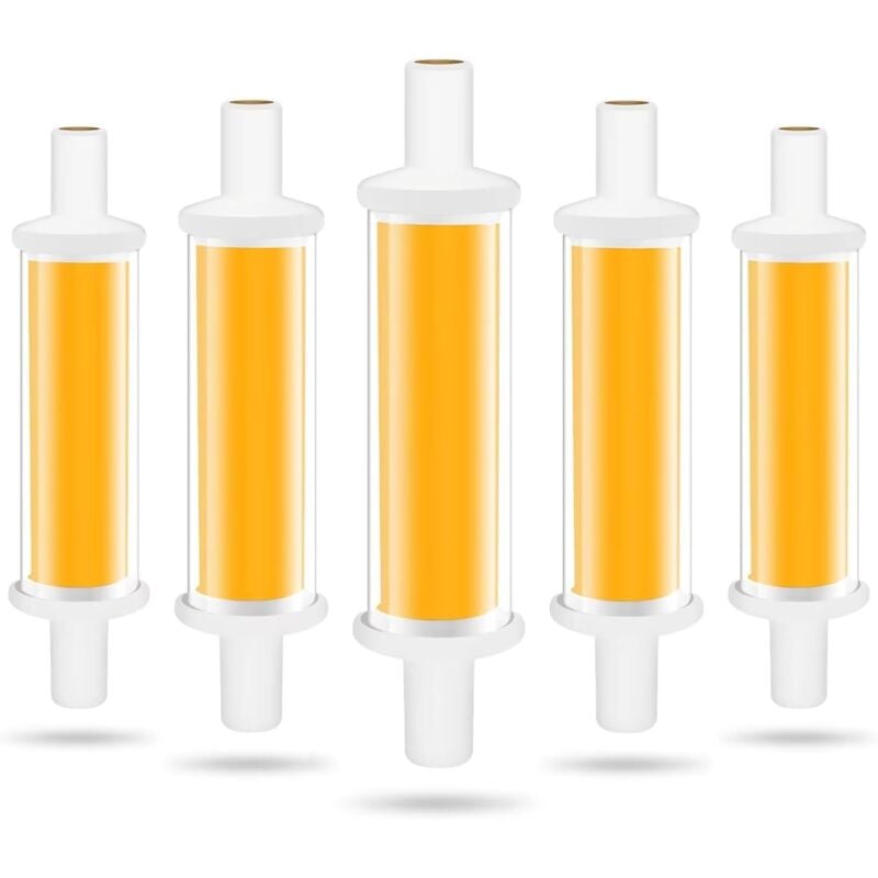 R7S LED-Lampe 78 mm, 4,2 W R7S LED-Lampen entsprechen 50 W Halogenlampe, warmweißes Licht 3000 K, 600 lm, COB R7S LED-Röhre, nicht dimmbar, 360°