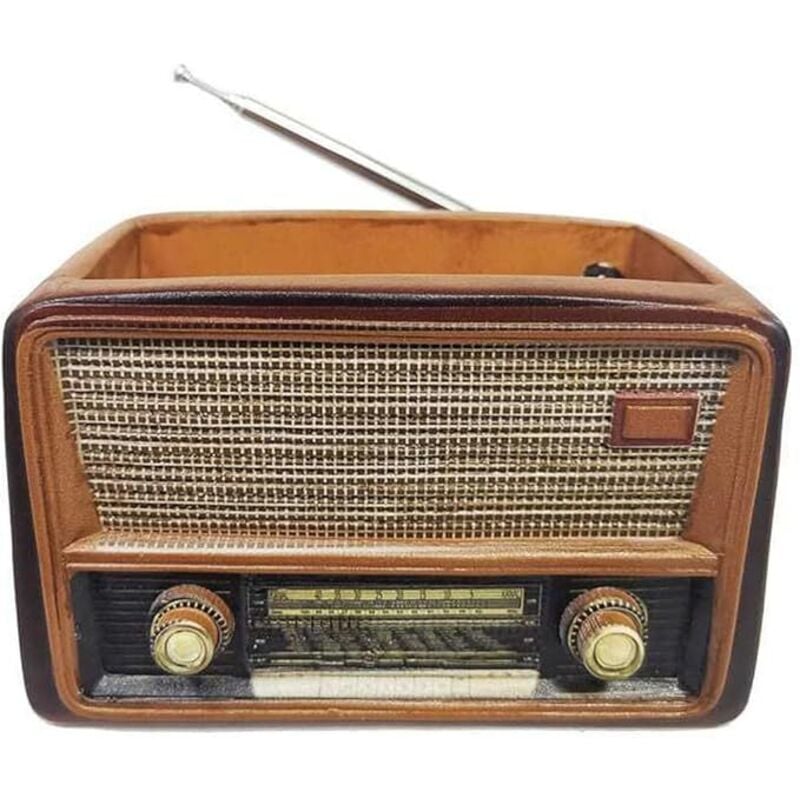 Radio Form Blumentopf, Harz Sukkulente Pflanzgefäße Einzigartige Pflanzgefäße Blumenbehälter Retro Radio Ornamente für Garten Landschaft Tischplatte