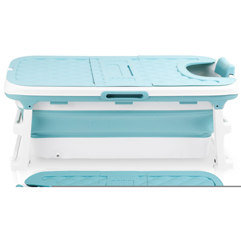 Randaco Faltbare Badewanne,für Badezimmer Badewanne Erwachsene tragbar Badewanne Faltbare Wanne mit Abdeckung für Dusche 149cm