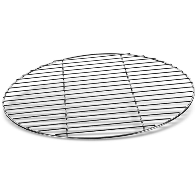 Randaco Grillrost Rund 55 cm, Grill-Zubehör aus Hochwertigem Edelstahl, BBQ Grillrost für Gasgrill, Kugelgrill
