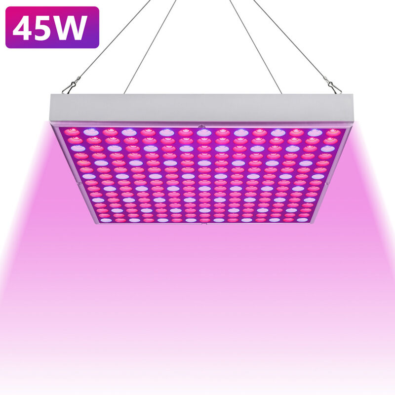 Randaco LED Pflanzenlampe Sonnrnlicht, Flowerpot Lampe 225 LEDs(rot,blau), Pflanzenlicht Led Grow Lampe,Blumenlampe Wachstumslampe für Zimmerpflanzen