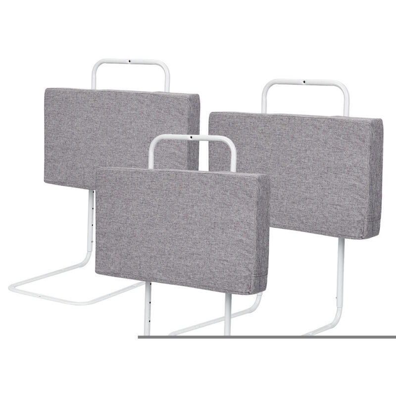 Randaco Rausfallschutz 3x Bett Kinder Baby Bettgitter mit 5-Loch Verstellbare Höhenverstellbar Kinderbettgitter Kinderbetten Elternbetten Matratzen