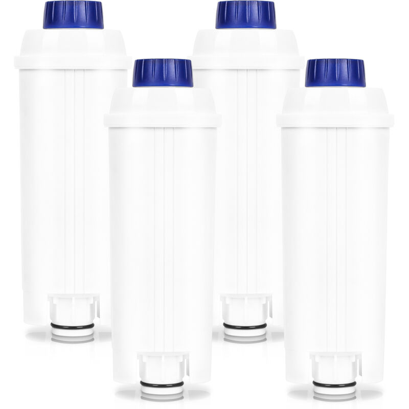 Randaco Wasserfilter für Delonghi Kaffeeautomaten-Wasserfilter kompatibel für DLSC002 ECAM ETAM 60 Liter Wasser mit Aktivkohle 4er