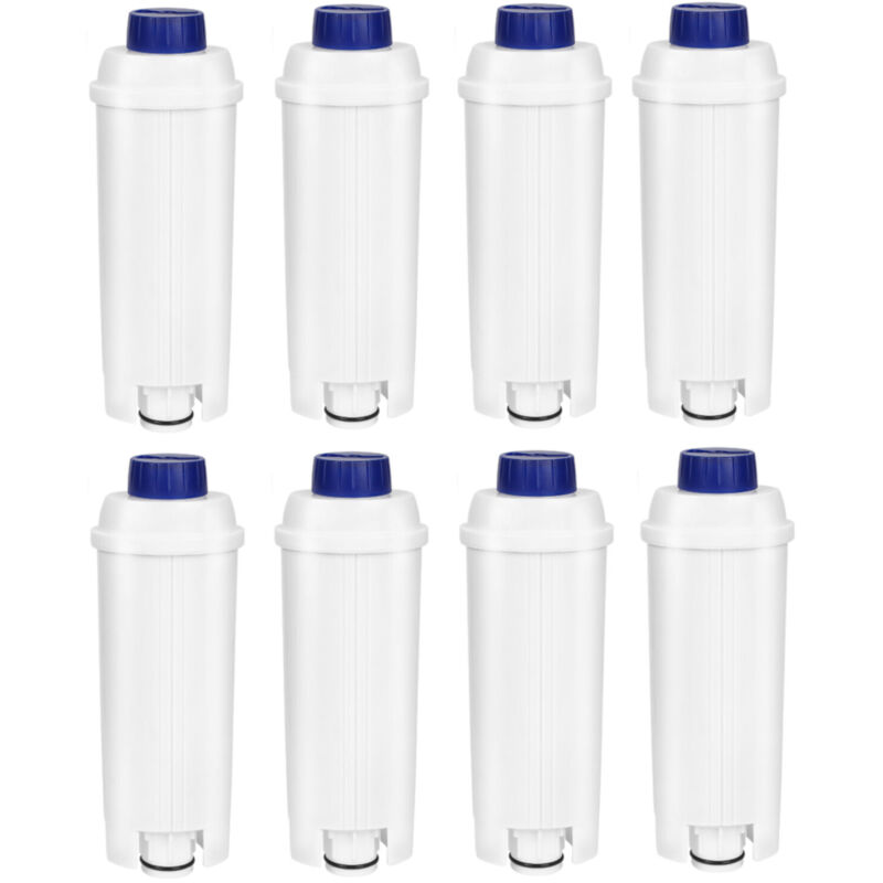 Randaco Wasserfilter Kaffeefilter für Delonghi DLSC002 Kaffeevollautomaten, Zubehör für Kaffeemaschinen der ECAM, ETAM sowie ESAM Serie, Pack 8 komp