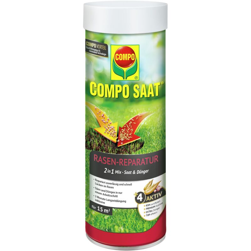 RasenReparaturMix Samen&Dünger 360g für 15m² - Compo