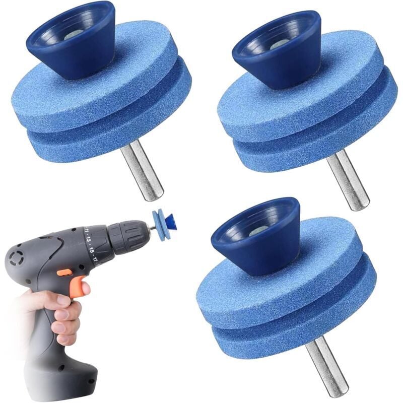 Rasenmäher-Klingenschärfer, Messerschärfer, Rasenmäher-Klingenschärfer, Rasenmäher einfach schärfen, praktisch und zeitsparend – ideal für