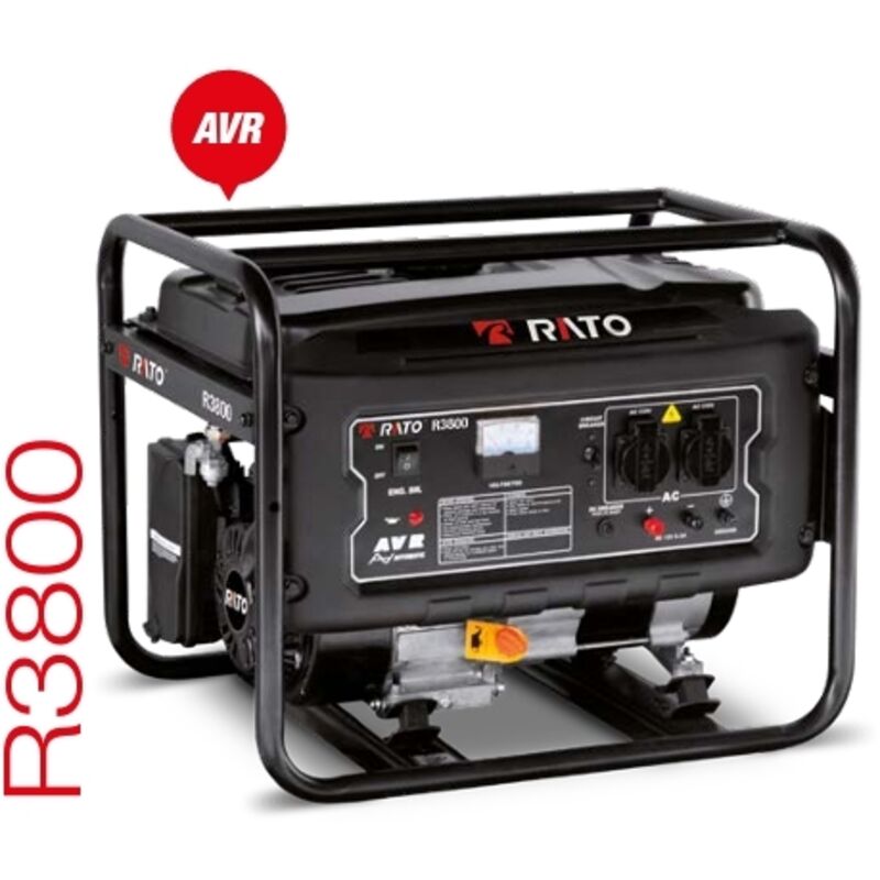 RATO R3800 Benzin-Stromerzeuger 301 ccm Höchstleistung 3,8 kW
