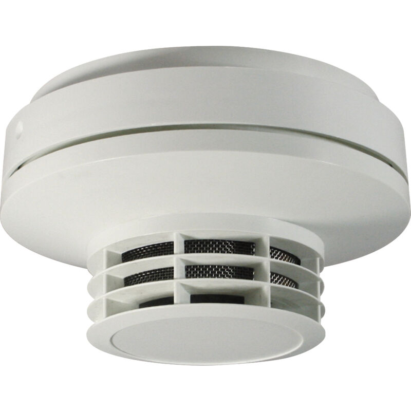 Rauchmelder Hautau rm 523, elektroweiß, 1 Stück Zubehör Beschläge für Fensterbeschläge, Schiebefenster, Schiebetürbeschlag