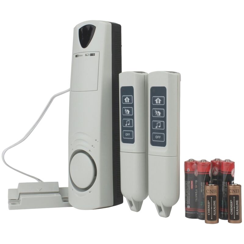 Raum-Überwachung mit Magnetkontakt Weiß