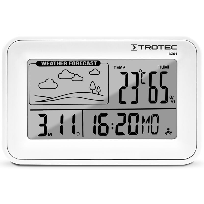 Digital-Wecker mit Wetterstation BZ01 - Trotec