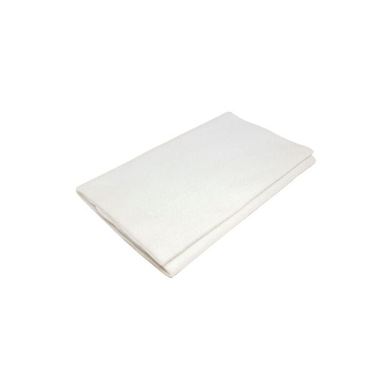 Muletón Bügelbrett Universell Schneidbar Geeignet zum Dampfbügeln Maße: 130 x 40 cm, Polyester, Weiß - Rayen