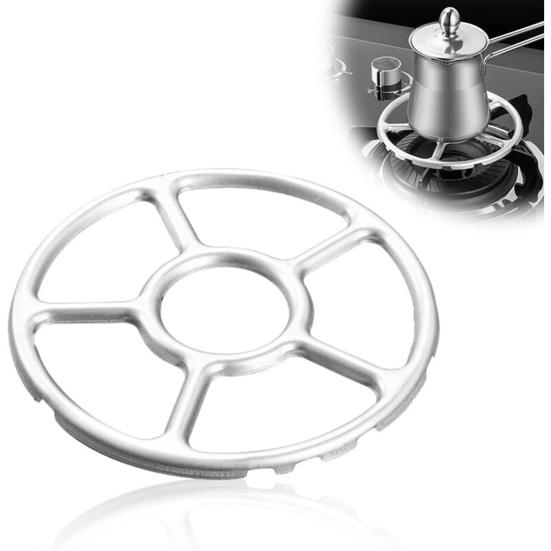 Gasreduzierstück aus Aluminium – Wokhalterung – Herdplatte – Gaskochfeld – Küche – robust