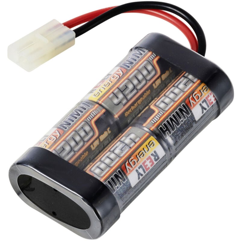 Modellbau-Empfängerakku (NiMh) 4.8 v 4200 mAh Zellen-Zahl: 4 Sub-C Stick Tamiya - Reely