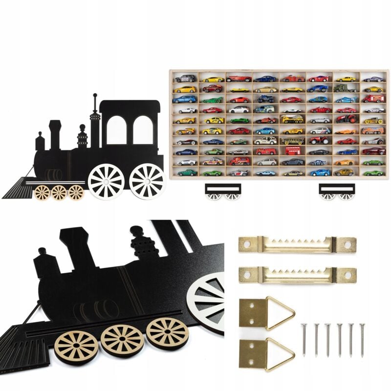 REGAL FÜR AUTOS, FEDERN, AUTOS - FUTTER, AUFKLEBER 80 Fächer