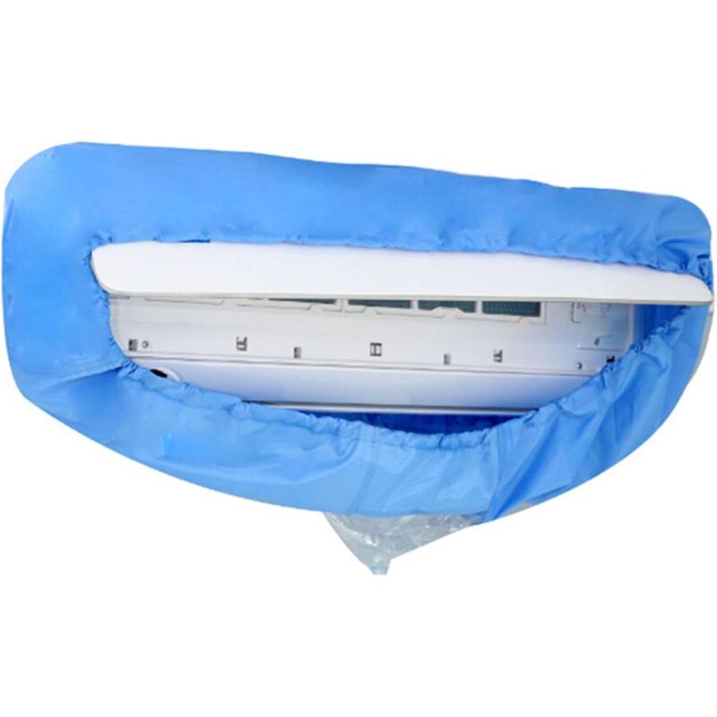 Reinigungsabdeckung für Klimaanlagen, Staubwaschabdeckung für an der Wand montierte Klimaanlagen, Staubschutzabdeckung für Reinigungsmaschinen für