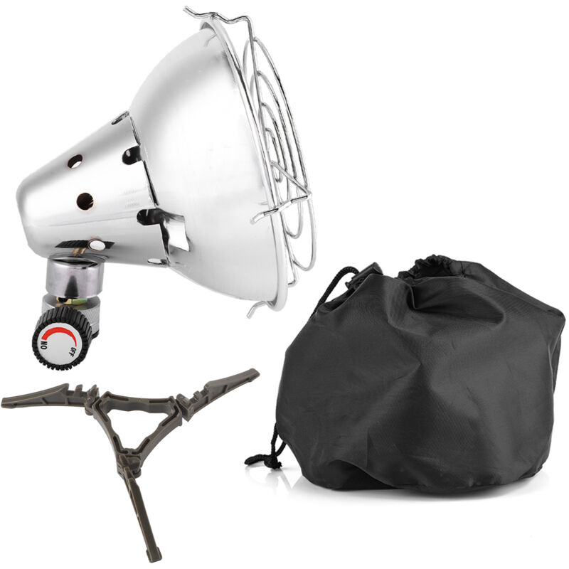 Ej.Life Zelt-Heizung, Reise-Campingzelt-warme Abdeckung im Freien bewegliche Minigas-Heizung, im Freienheizung, tragbare Heizung