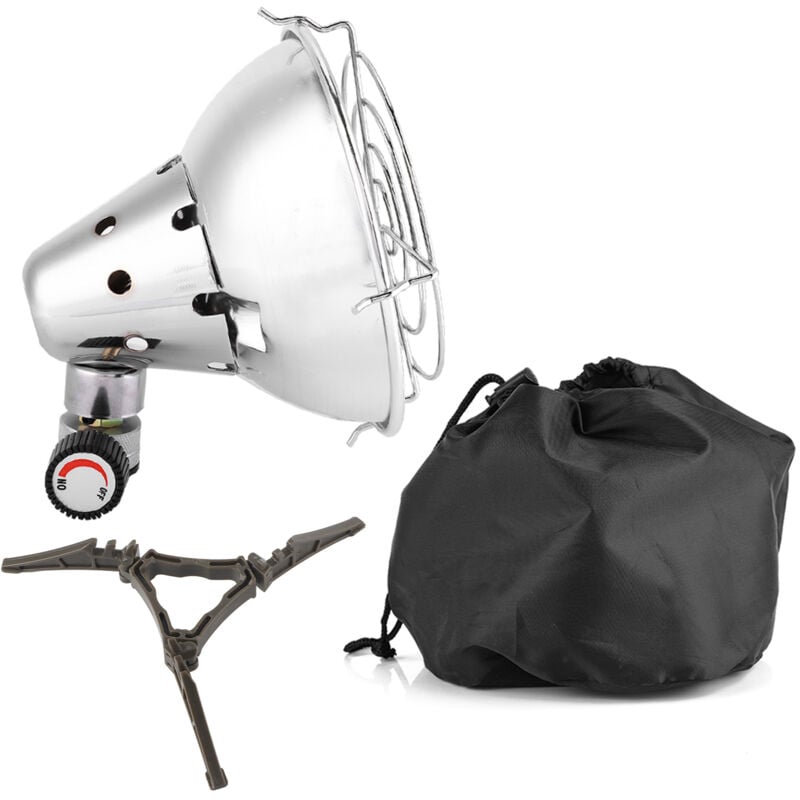 Ej.Life Zelt-Heizung, Reise-Campingzelt-warme Abdeckung im Freien bewegliche Minigas-Heizung, im Freienheizung, tragbare Heizung