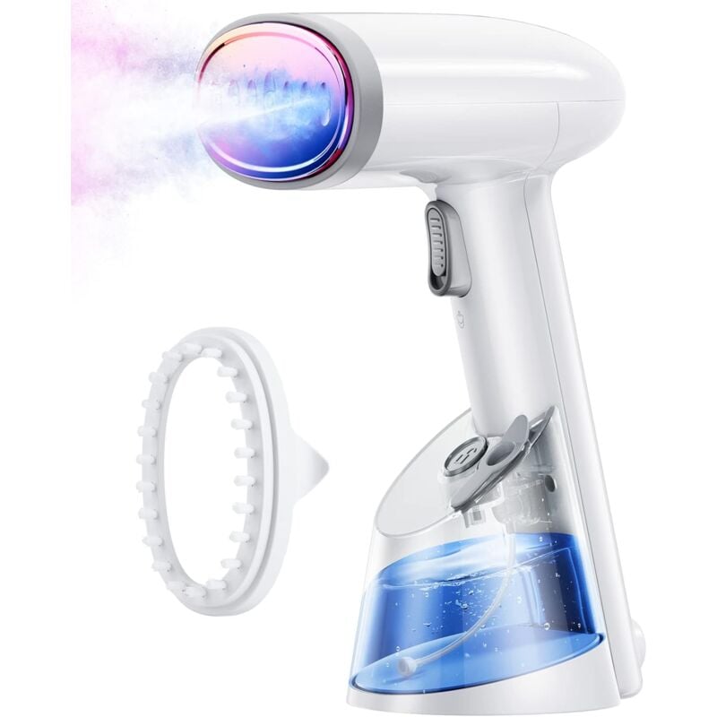 Reise-Dampfgenerator, 1200 w, tragbares Reise-Kleiderbügeleisen mit 250 ml Wassertank, ideal für Zuhause und Reisen, Reise-Dampfgenerator, Weiß