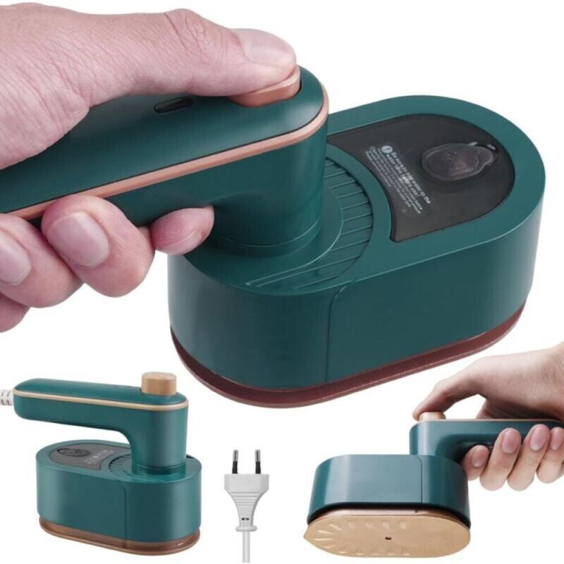 Reisebügeleisen: 40 W tragbares Mini-Dampfbügeleisen mit 50 ml Wasser, faltbares Dampfbügeleisen, 30 s schnelles Aufheizen, tragbare Bügelmaschine