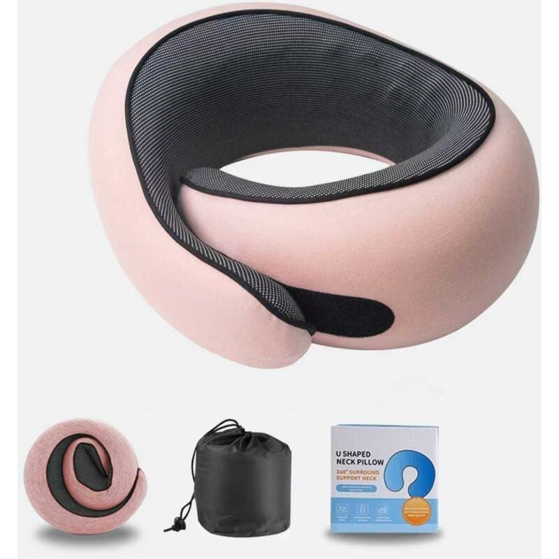 Reisekissen Flugzeug, Nackenkissen Reise, Travel Pillow, Kissen Flugzeug, Reisekissen Memory Foam, Schlafkissen Flugzeug, Ideal Für Reisen Mit