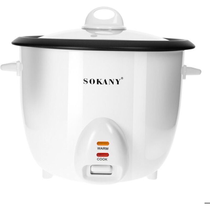 Reiskocher - SOKANY - 2.2L - Automatische Funktion - Warmhaltefunktion - Weiß