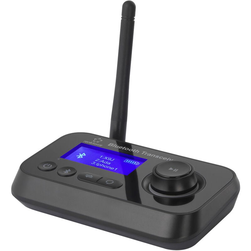 Renkforce RF-BTR-210 Bluetooth® Musik-Sender/Empfänger Bluetooth Version: 5.0 10 m integrierte LED-A