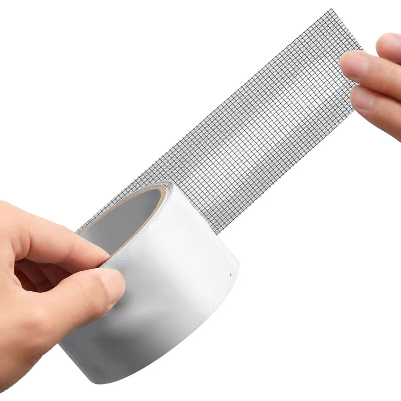 Reparaturklebeband für Fliegengitter, Mückenschutzkleber, Reparaturflicken für Schlafzimmer, weiß