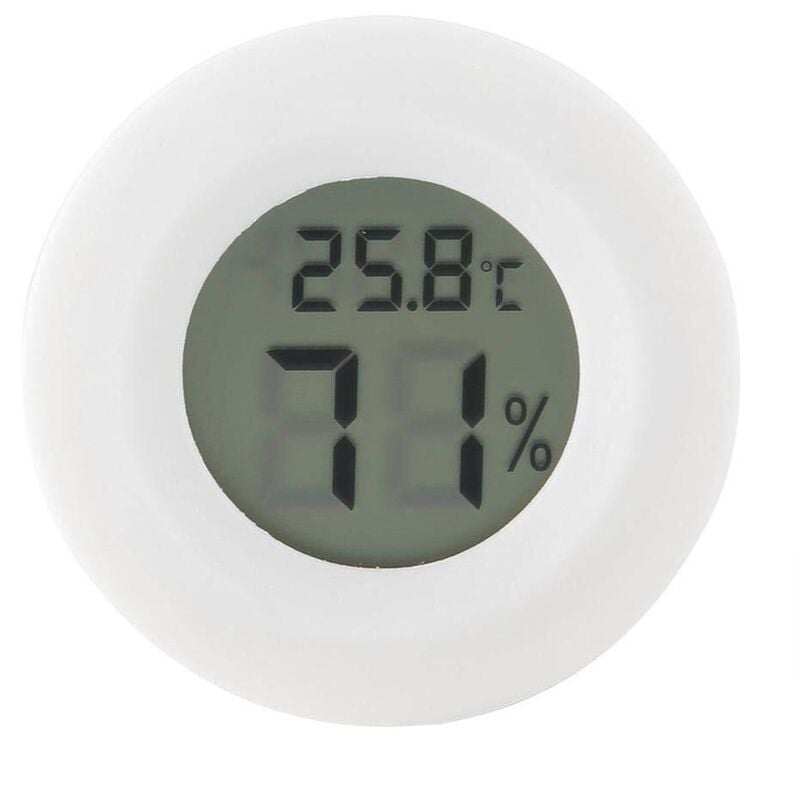 Reptilien-Thermometer-Hygrometer zur Überwachung von Temperatur und Luftfeuchtigkeit im Innenbereich, Miniatur-Digital-Hygrometer-Thermometer mit