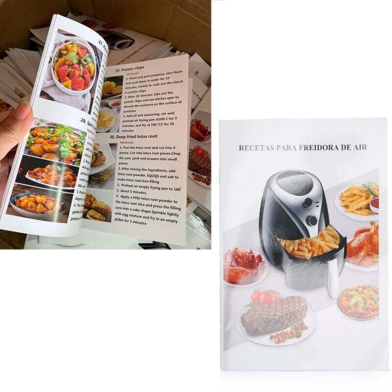 Rezepte für die Heißluftfritteuse, Praktisches Kochbuch für die Heißluftfritteuse, Englisches Kochbuch, Heißluftfritteuse-Kochbuch, Englisches Air