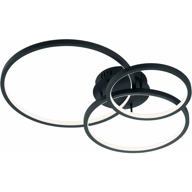 Etc-shop - Smart Home Deckenleuchte Deckenlampe Smart Deckenlampe app steuerbar, dimmbar Fernbedienung, 1x Smart rgb led 36W 3000Lm 3000-6000K, L79 cm