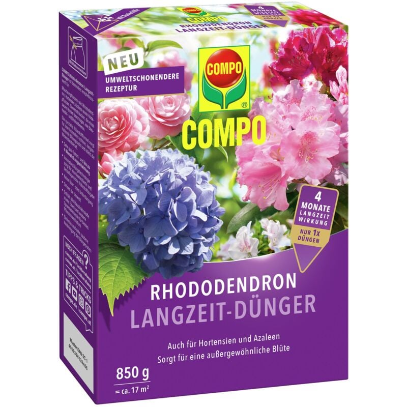 COMPO Rhododendron Langzeit-Dünger 850g