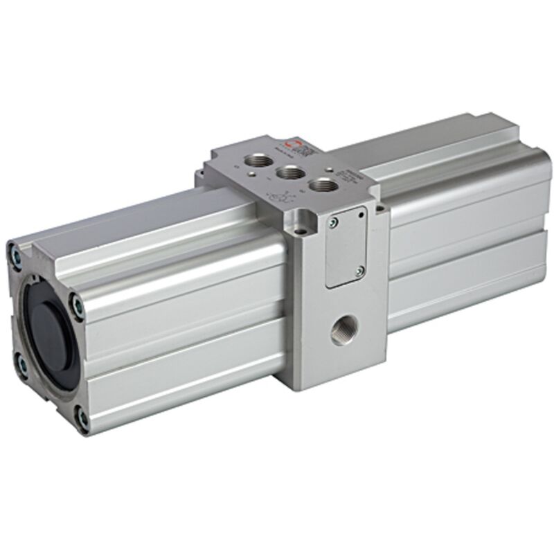 Riegler - Luft-Luft-Druckverstärker (Booster) o. Regler, g 1/8, Kolben-Ø 40