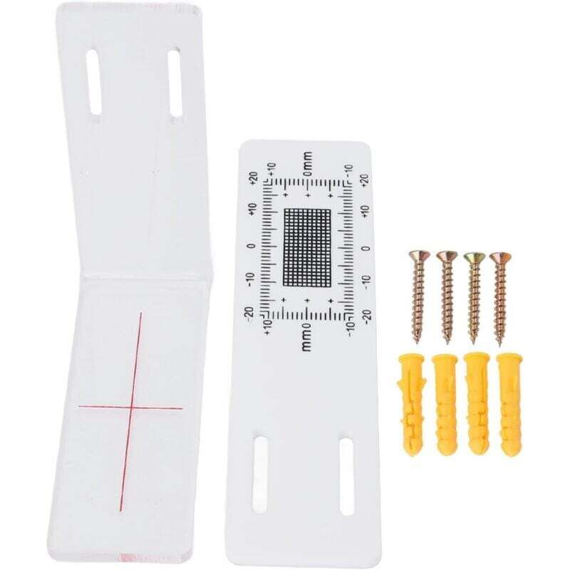 Rissmonitor, Standard-Rissmonitor, Acryl-ABS für Bauwände. Zur Überwachung von Rissen in Wänden. Rissmessgerät