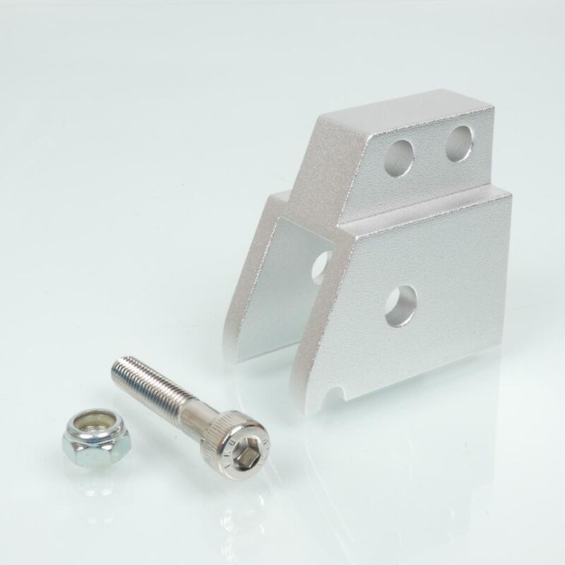 rms stoßdämpfererhöhung hinten für roller mbk 50 stunt silber neu