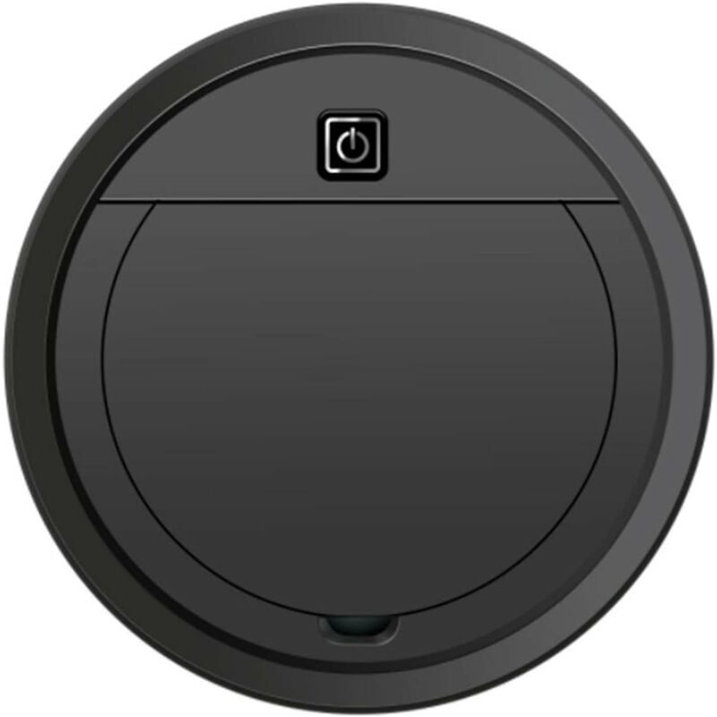 Roboter-Staubsauger, Roboter-Waschmaschine, Superschlank Leise, Schwarz