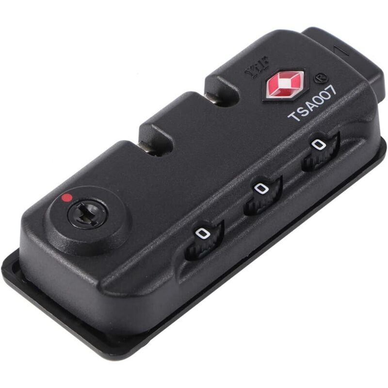 Robus Zipper Bags TSA007 3-stelliger Code, Sicherheitsschloss, Koffer, Reisegepäck, Code, Mehrzweckverschluss