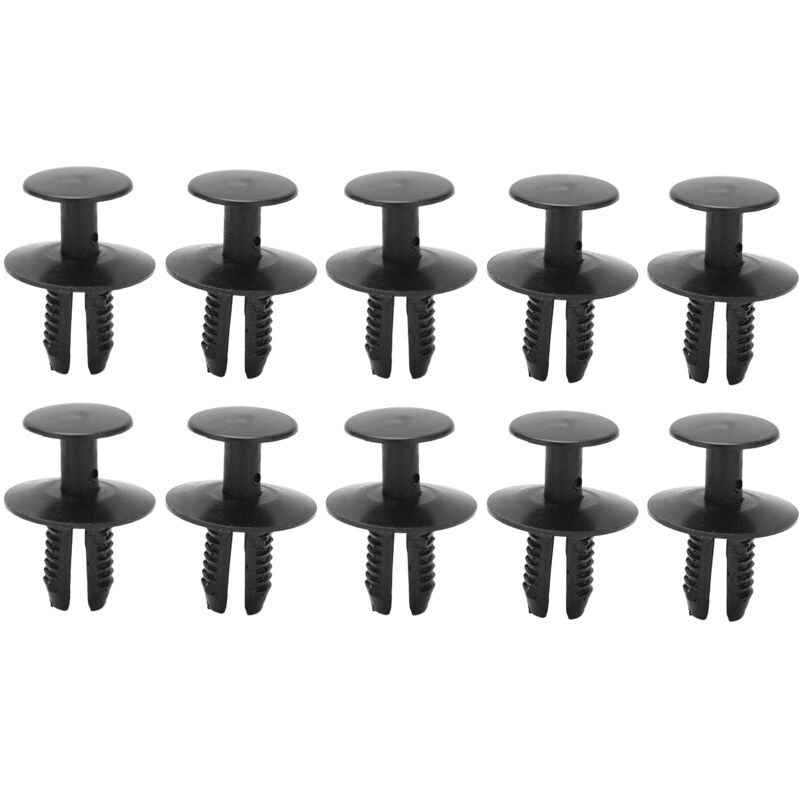 Robuste Drucknietclips für Mercedes W461 W124 W168 W209, 10 Stück für Autoersatzteile, hochwertige Kunststoffclips für Autoteile.