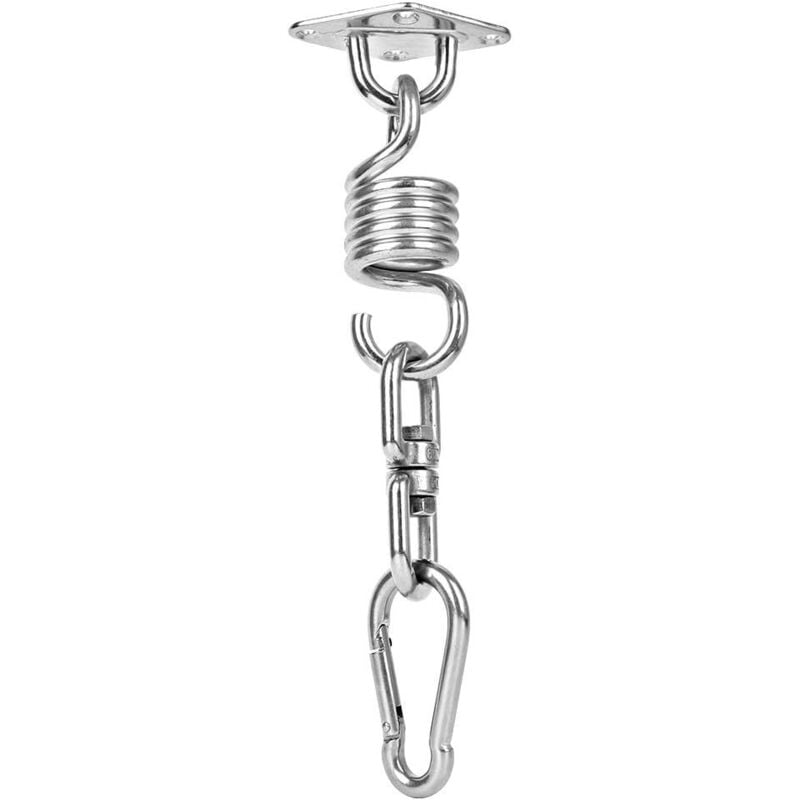 Kcvv - Robuster Holzbalkenaufhänger aus Edelstahl, Tragkraft 200 kg, perfekt für Hängesessel, Hängematte, Hängesessel