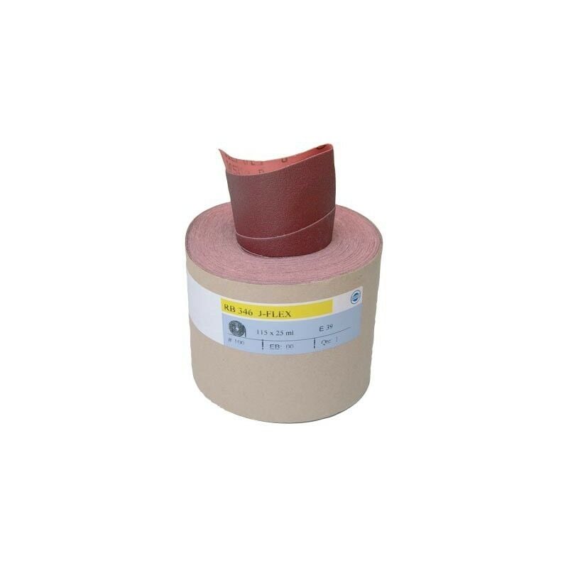 Hermes Abrasifs - Rolle Schleifleinen hermes Rb 346 J-flex - Korn 80 - 115x25m - 6150983